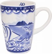Mug 500 ml - Bleu de Delft - Mug XL - grand mug - cadeaux hollandais - souvenir Holland - souvenir Nederland - cadeau mère