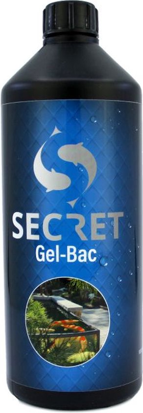 Foto: Secret gel bac 1000ml filter bacteri n activeren van het filter