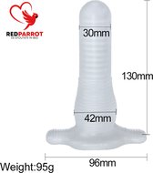 Holle dildo | Past een Penis of Vibrator in | Extra penetratie | Intens gevoel | Sleeve | Zeer goede kwaliteit | Buttplug | Anaal