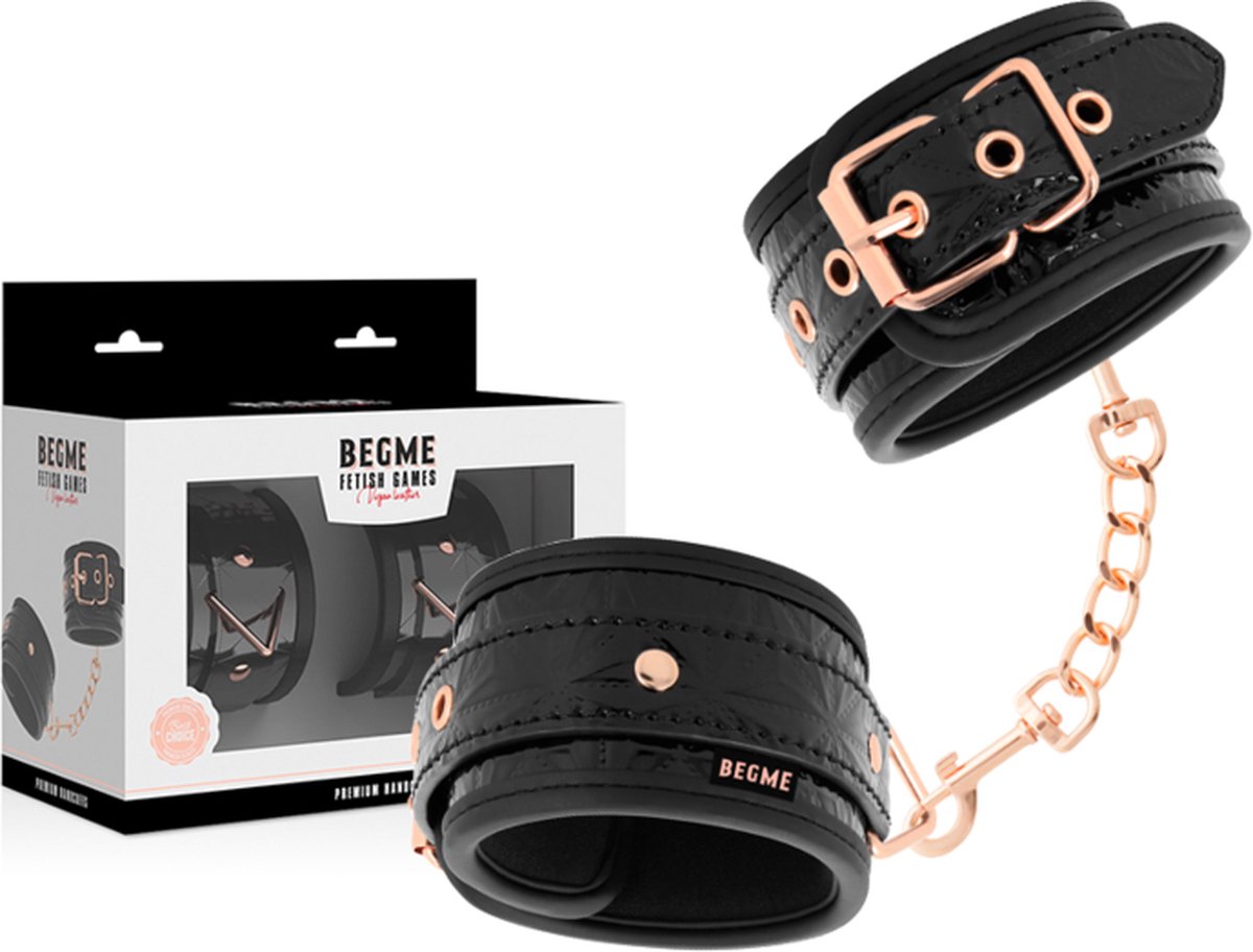 Goedkoopste BEGME BLACK EDITION | Begme Black Edition Premium Handcuffs