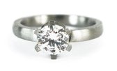 Schitterende Timeless Ring met Zirkonia 17.25 mm. (maat 54)| Damesring | Aanzoeksring|Verlovingsring