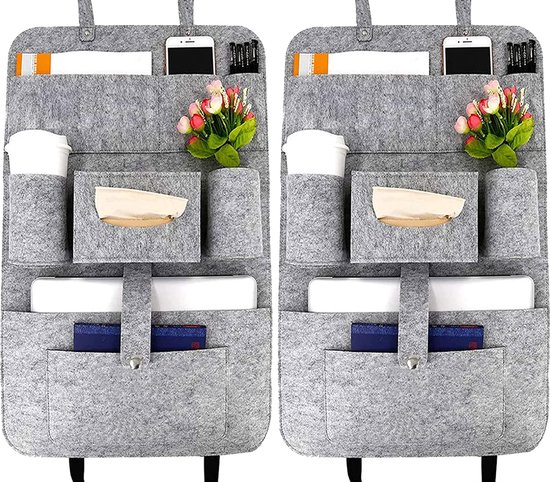 Luxe auto organizer - Autostoel organiser voor kinderen met vakken