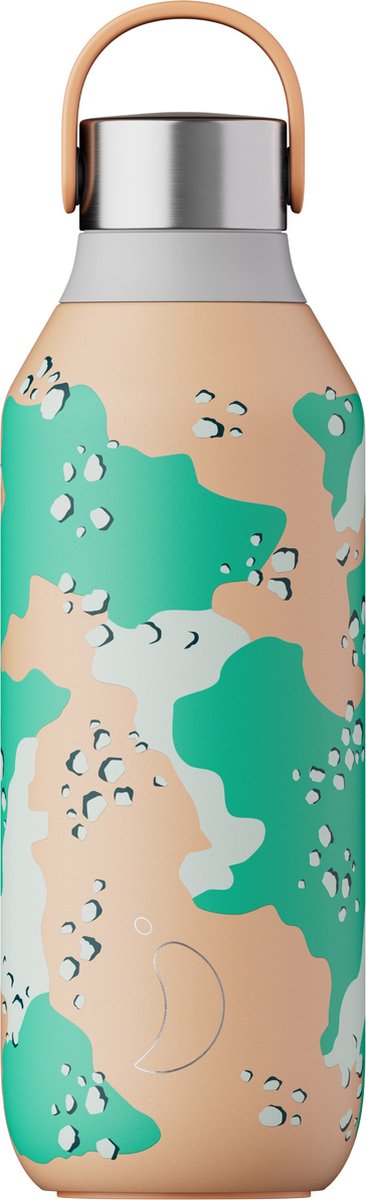 Chilly's Series 2 - Drinkfles - Thermosfles - 500ml - Camo Orange