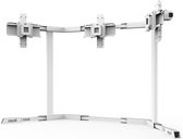 Rseat TV STAND TX40 White - Triple 27-40" Monitor Stand