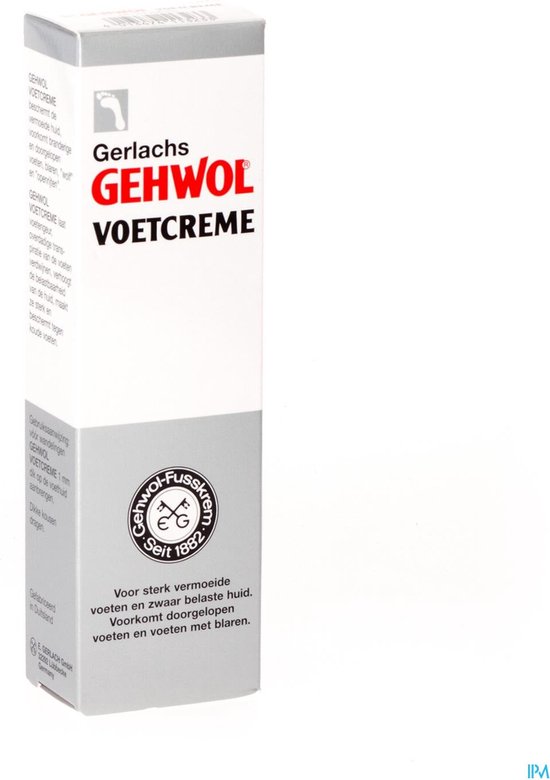 Buiten adem zoon dwaas Gehwol Voetcrème - Voetcreme voor droge voeten - Voetverzorging - Tube 75ml  | bol.com