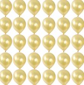 Ballonnen 10 Stuks - Ballonnenset - Bruiloft- Verjaardag - Babyshower - Kleurrijke Ballonnen - Latex Ballonnen - Party Decoratie - Gold