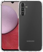 Hoogwaardige Crystal Anti Shock Bescherming Hoesje - Geschikt voor Samsung Galaxy A14 5G/4G - Extra sterke hoeken back cover - Transparant