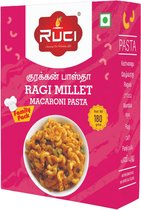 Ruci - Macaroni Pasta van Vingergierst incl. Kruidenmix - Ragi - 3X 180 g