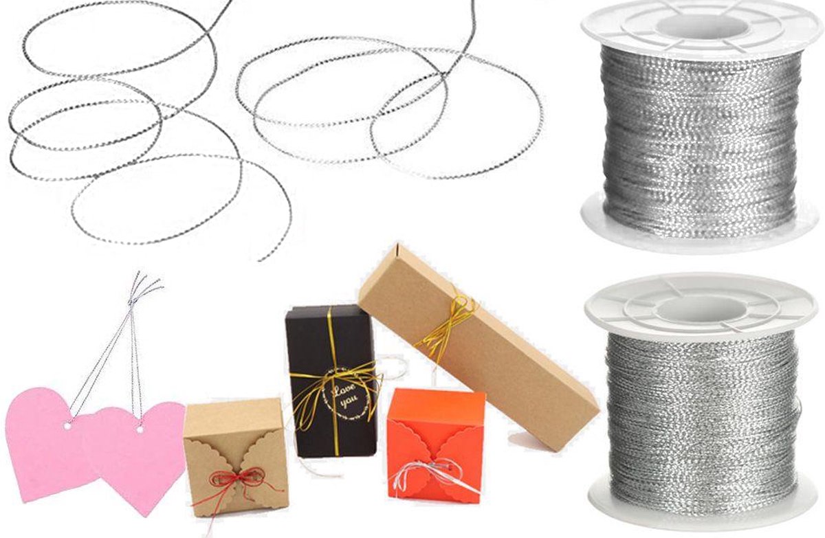 TRANKIELO® - Elastische Juwelendraad Set - 8 Rollen Nylon Sieradendraad 06 Mm Inclusief Parelnaalden En Schaar Transparant Draad Voor Kralen Armbanden Knutselen