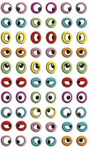 maildor- stickers ogen