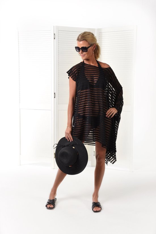 GORGLITTER Kimono, zomer, korte strandjurk, Lufitg, bloemenpatroon
