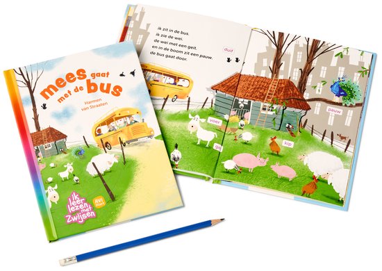Ik leer lezen met Zwijsen - mees gaat met de bus