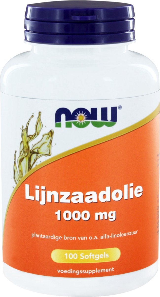 Goedkoopste VitOrtho Now Lijnzaadolie 1000 mg tabletten 100 st