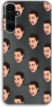 Case Company® - Hoesje geschikt voor Samsung Galaxy A14 hoesje - Ugly Cry Call - Soft Cover Telefoonhoesje - Bescherming aan alle Kanten en Schermrand