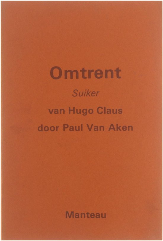 Suiker van Hugo Claus