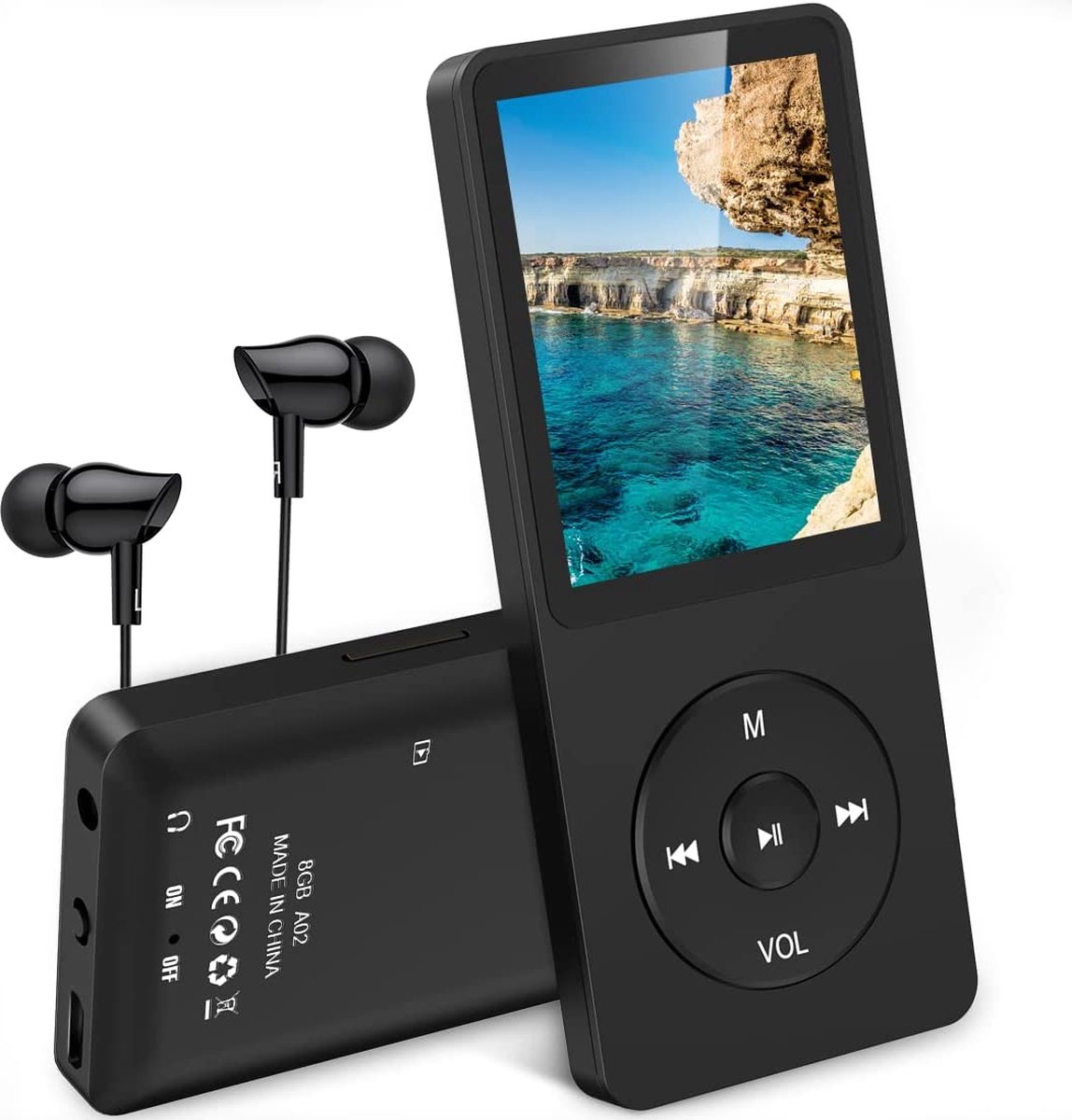 80Go Lecteur MP3 MP4 Bluetooth WiFi, AGPTEK 3,5 Écran Tactile MP3