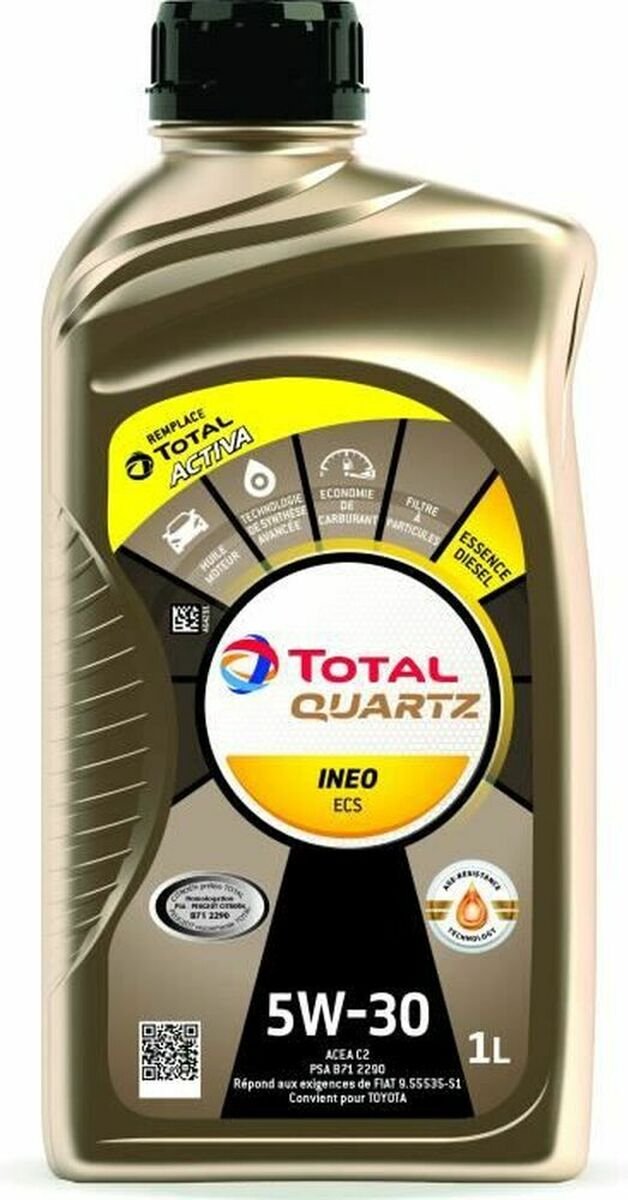 Total Quartz Ineo ECS 5W30 - 1L