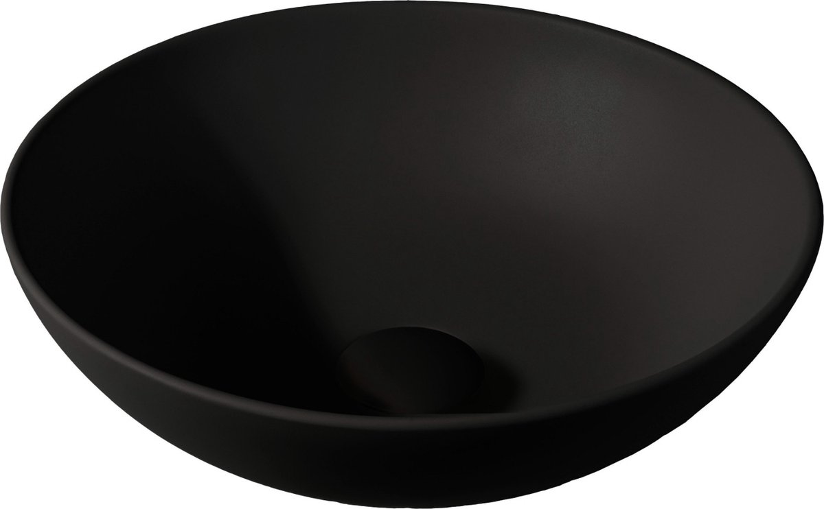 Waskom Sanne 38,5x38,5x13,8 cm - zwart