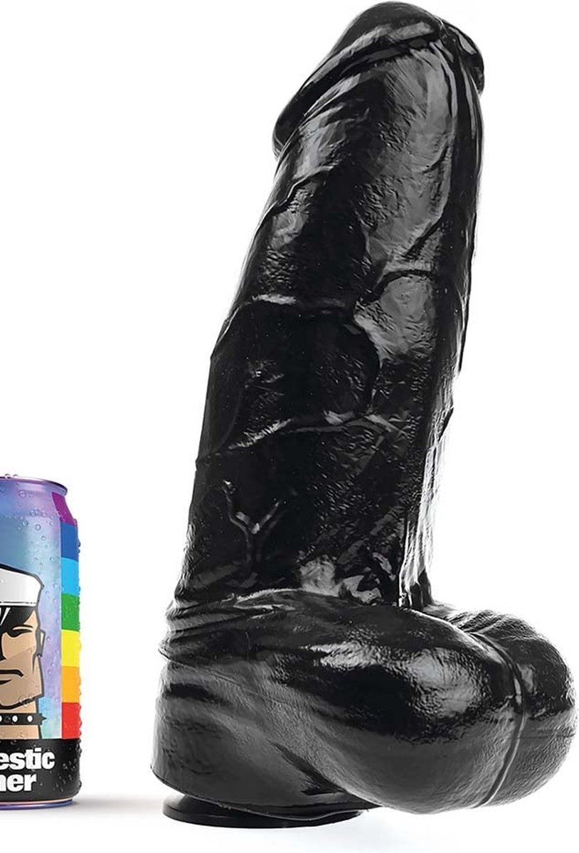 Goedkoopste Domestic Partner - Panzer X-Large - Dildo - 29 x 8.5 cm - Zwart