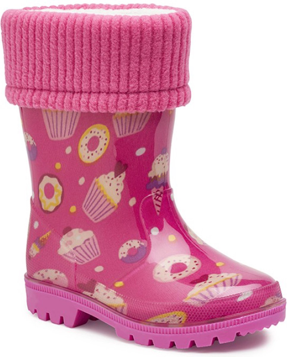 Candy PVC Gevoerde Kinderlaars - Roze - 31