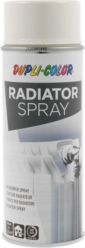 dupli color radiatorspray ral 9001 creme wit hoogglans 467165 400 ml