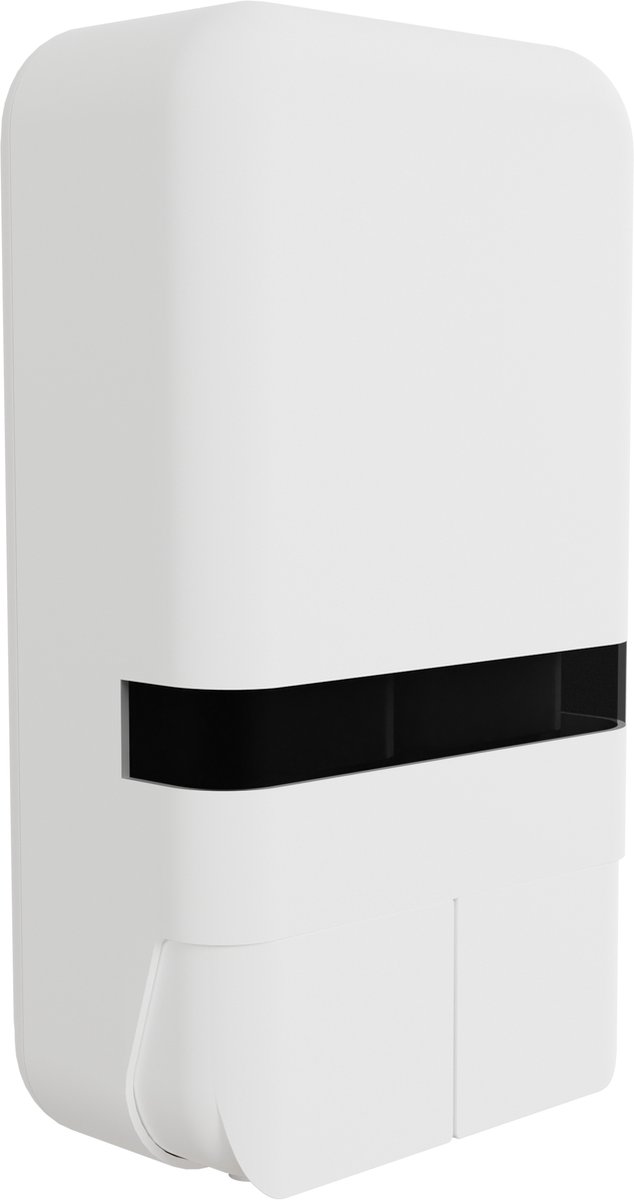Waal® Zeepdispenser Wandmontage - Zeeppompje - Zeephouders - Zeepdispenser hangend - Badkamer & wastafel - Wit