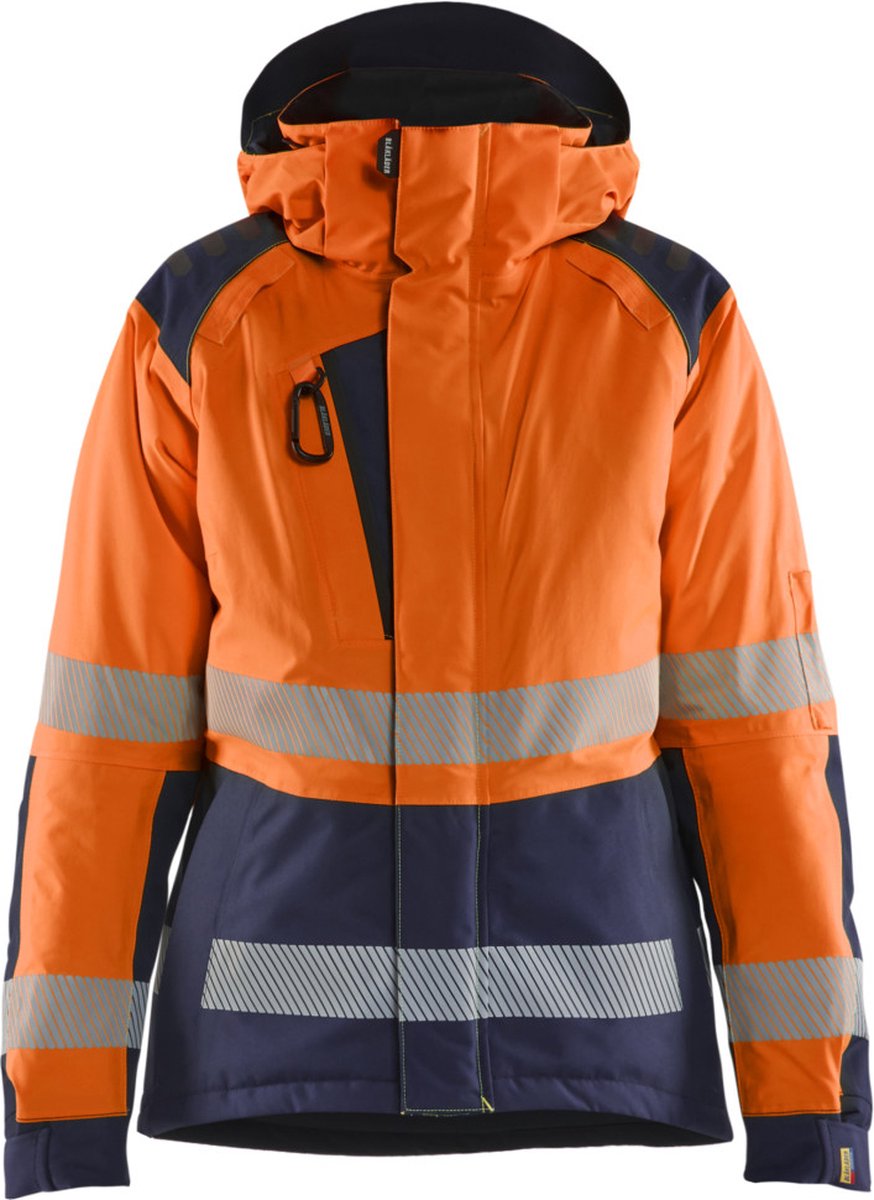 Blaklader 4456-1987 Dames Winterjas High Vis High Vis Marineblauw