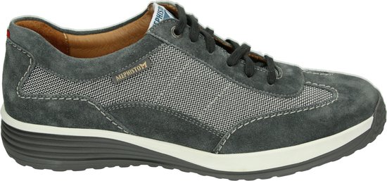 Mephisto STEVE AIR VELSPORT - Volwassenen Lage sneakersVrije tijdsschoenen - Kleur: Grijs - Maat: 46