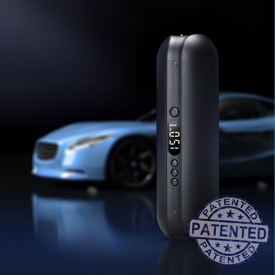 Cycplus A2 Pro - Elektrische Fietspomp met Powerbank (5200 mAh) - Oplaadbaar - Auto, Motor, BMX, MTB - Luchtcompressor