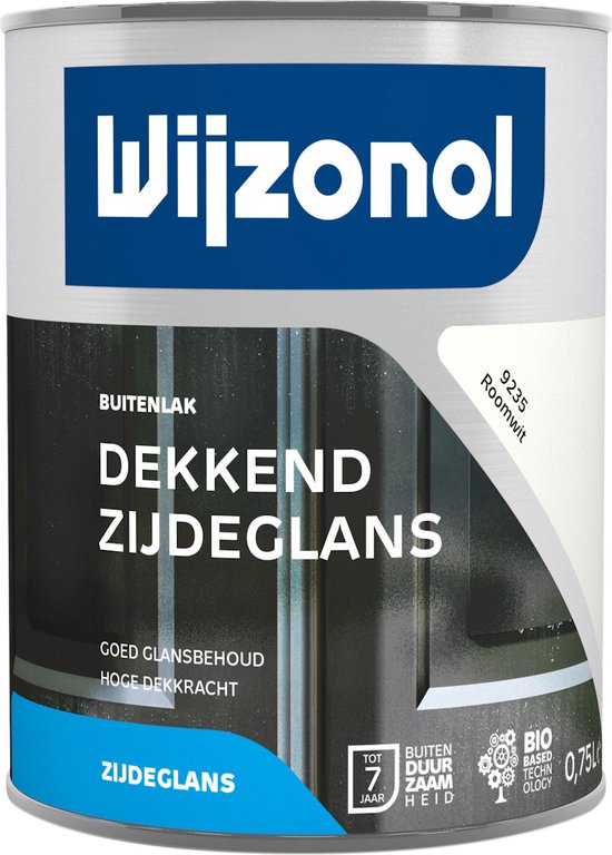 Wijzonol Dekkend Zijdeglans - RAL 1013 - 750 ml