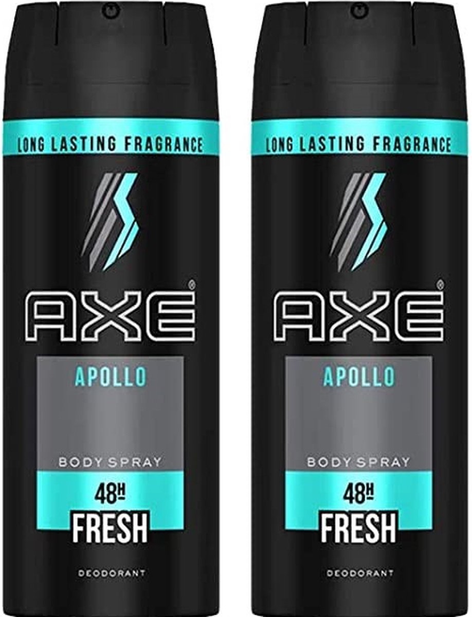 Goedkoopste Axe Deo Spray Apollo - DUOPAK - 2 x 150 ml