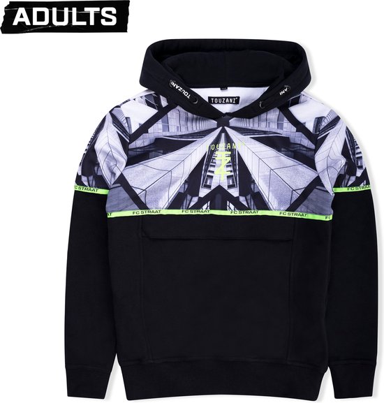 Touzani - Hoodie - Angora Hoodie Adultes Noir (S)