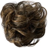 Haar Extension Knotje - Hair Bun - Haar Wrap - Donkerbruin/Blond (832)