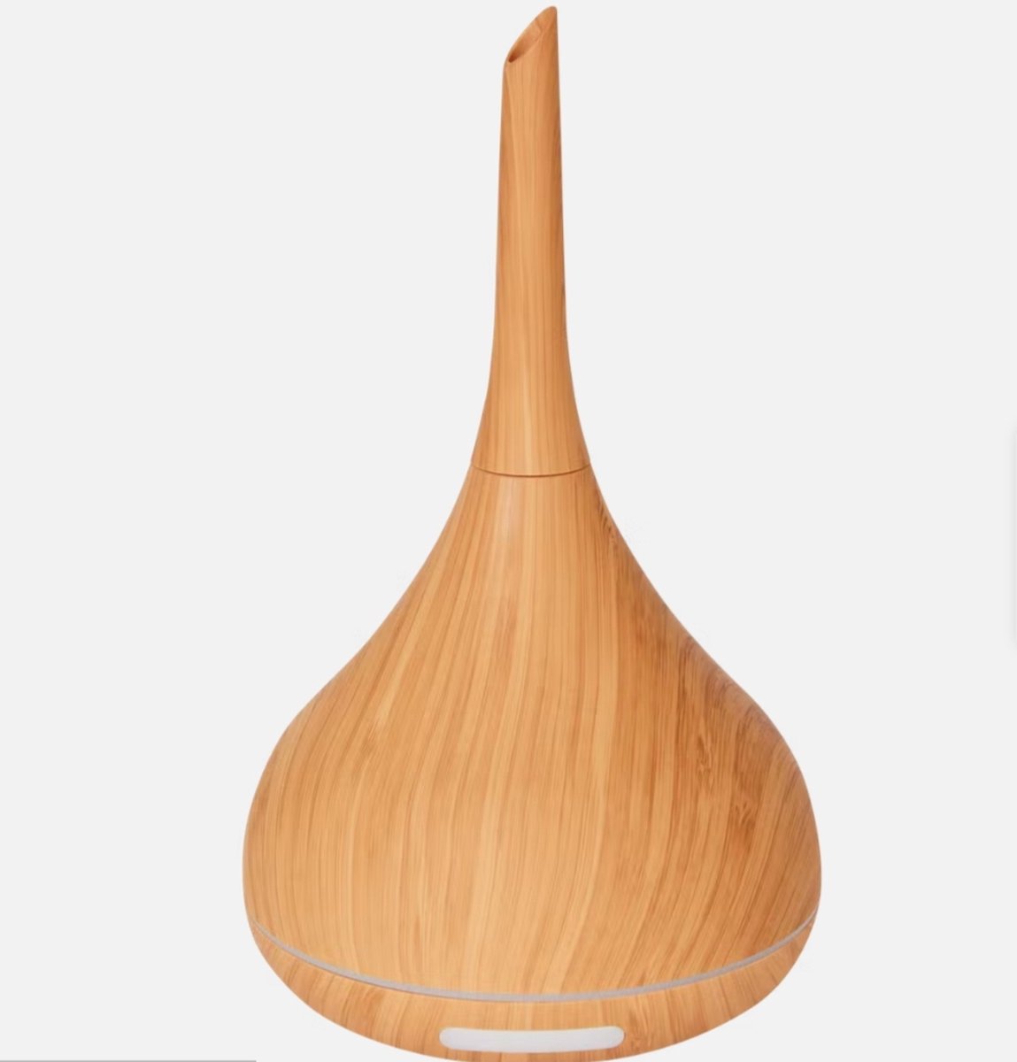 Aroma Diffuser -Geurverspreider-Spiritueel-Ontspanning/Luchtbevochtiger-Ledlicht-Industrieel-Bruin/hout+inbegrepen essentiele geurolie