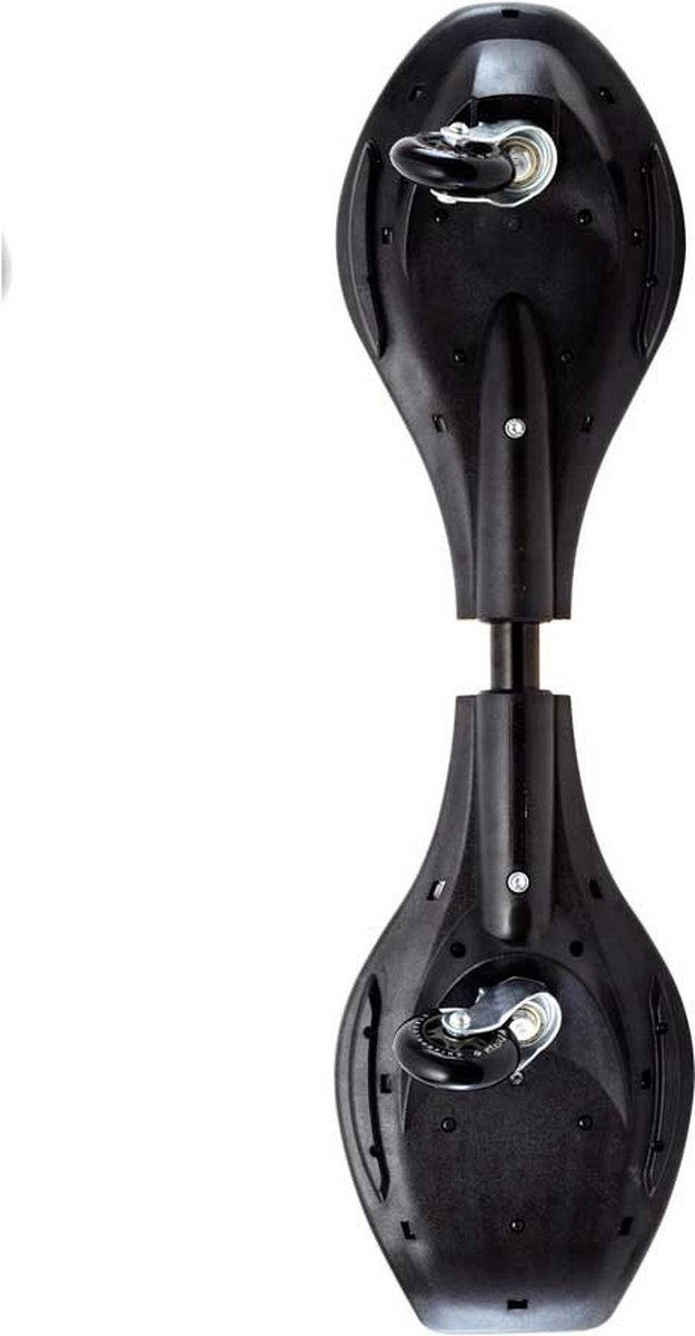 Schildkröt waveboard The Wave - Black Glitch streetsurfing skateboard. — afbeelding 2