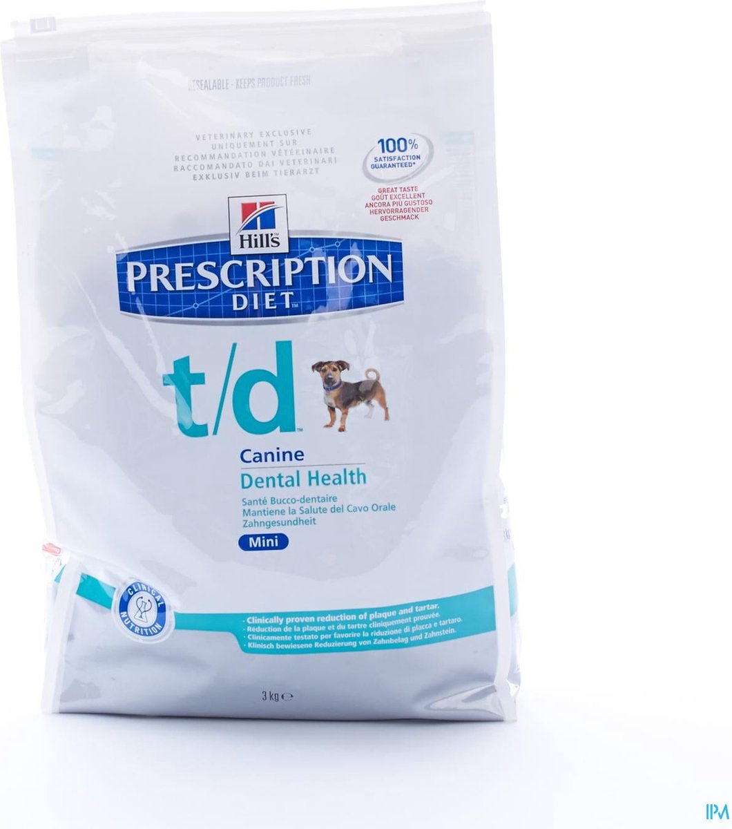 Hill's Canine T / D Mini 3 KG