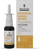BEE&YOU Propolis Neusspray - 10% Puur Propolis - Natuurlijke Neusreiniging - Ultra Potency - 30 ml