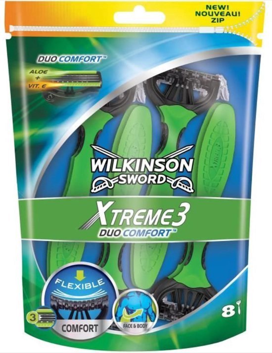 WILKINSON Xtreme 3 Scheermes Duo Set 10x