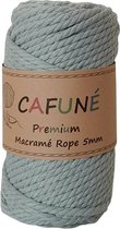 Cafuné Macrame Touw-Premium -Ecalyptus-5mm-40 meter-Gerecycled Katoen-Koord-Garen-Triple Twist-Uitkambaar