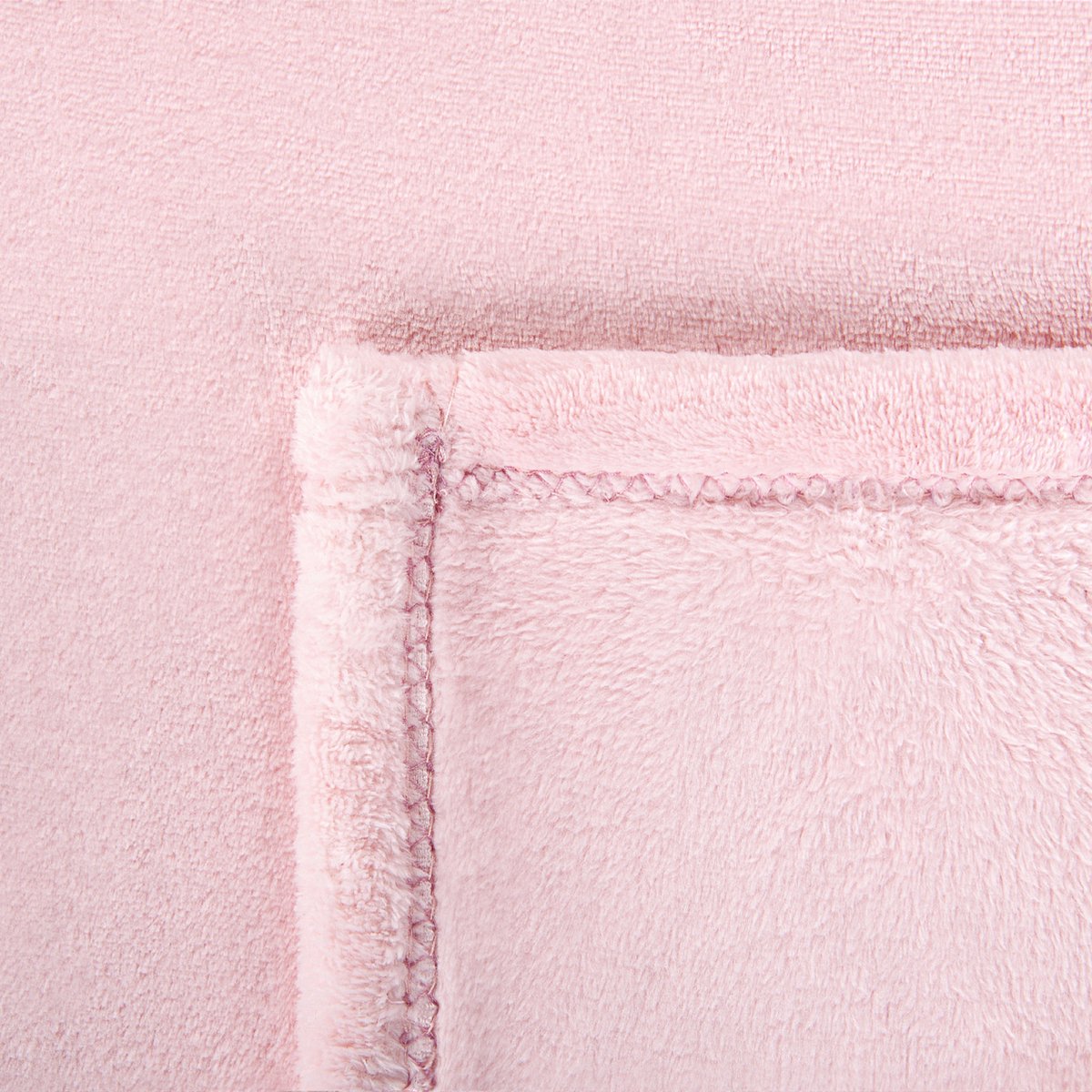 BAYBURT - Deken - Roze - 150 x 200 cm - Polyester