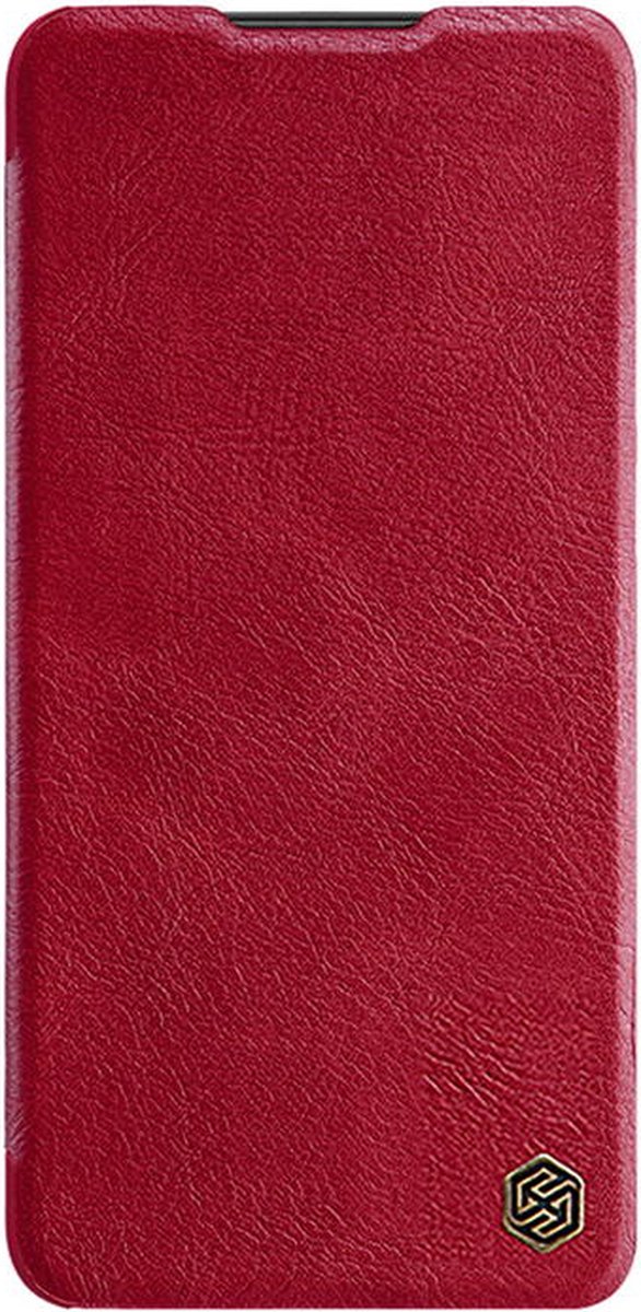 Nillkin Qin Pro PU Leather Book Case voor Xiaomi Poco X4 Pro 5G - Rood