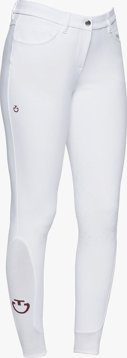 Cavalleria Toscana Dames Classic Knee Grip Rijbroek XS Wit