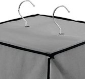 Schoenenorganizer - hangende opberger/kledingkastorganizer - voor kledingkasten en slaapkamers - groot/hangend/met 20 vakken - antraciet/zwart