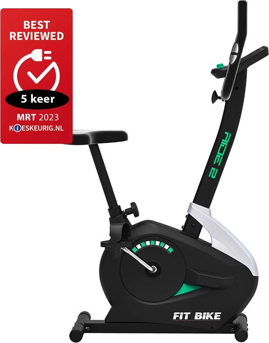 6. FitBike Ride 2 - Hometrainer - Fitness Fiets - Incl. Tablethouder - 12 Trainingsprogramma's