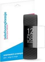 Telefoonglaasje Screenprotectors - Geschikt voor Fitbit Charge 4 - PMMA - (Dun/Flexibel) Plexiglas Screenprotector - Geschikt voor Fitbit Charge 4 - Beschermglas - Smartwatch