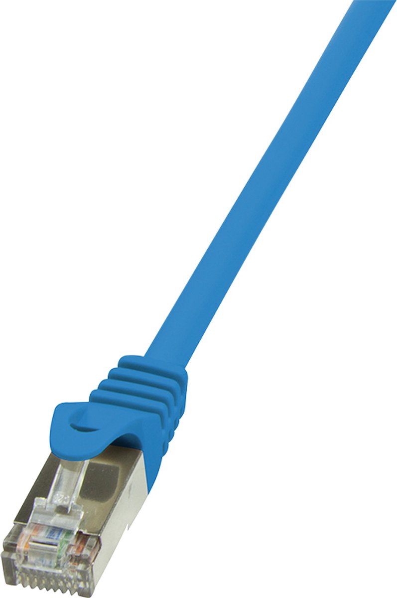 LogiLink 7.5m Cat.5e F/UTP netwerkkabel Blauw 7,5 m Cat5e F/UTP (FTP)