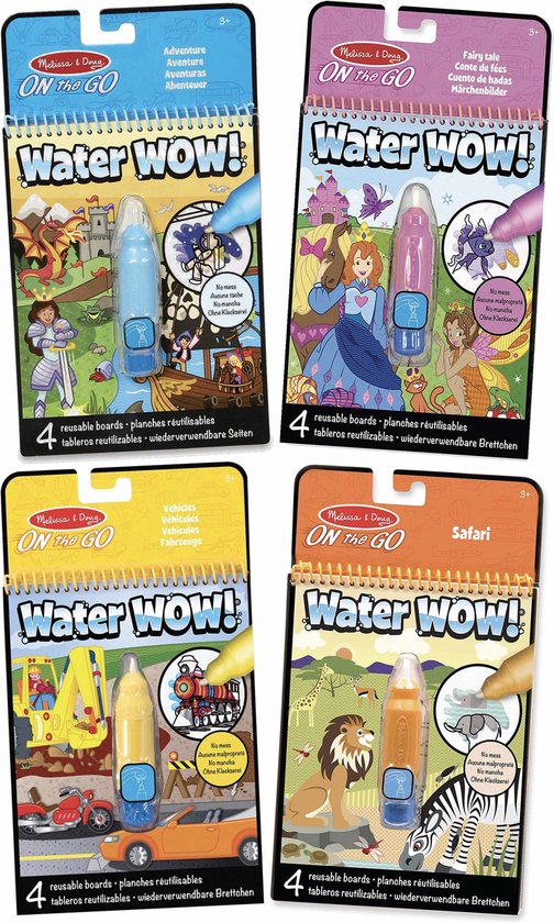 Melissa & Doug Water Wow! – Libros De Pintura Mágica De Granja Con Bolígrafos De Agua, Libros - Foto 8