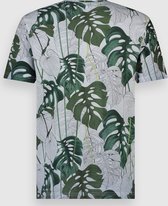 Tee Crew Allover Print Leaf Hommes T-Shirt | Sérénité