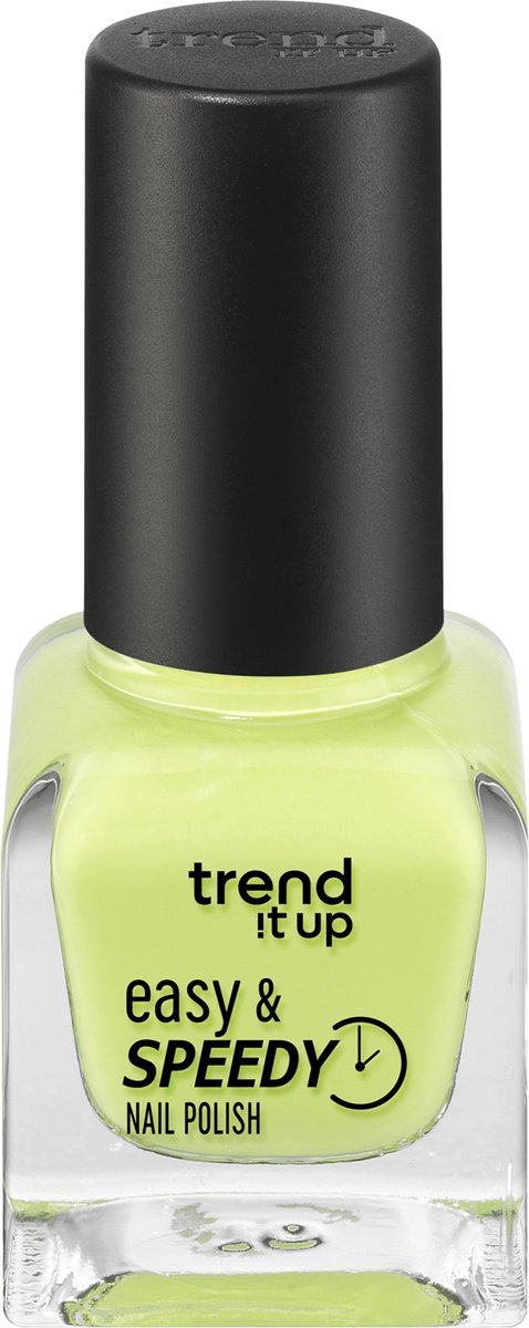 Goedkoopste trend !t up Nagellak Easy & Speedy Nail Polish light green 205, 6 ml