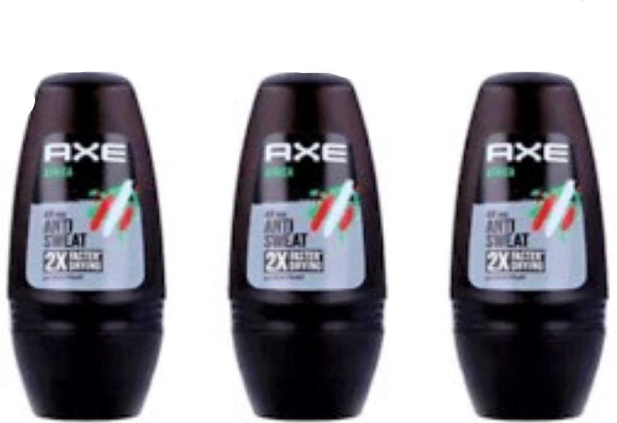 Goedkoopste AXE Deo Roller Africa - 3 x 50 ml
